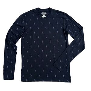 Polo Ralph Lauren Men’s Long John Base Layer All Over Pony Knit Undershirt